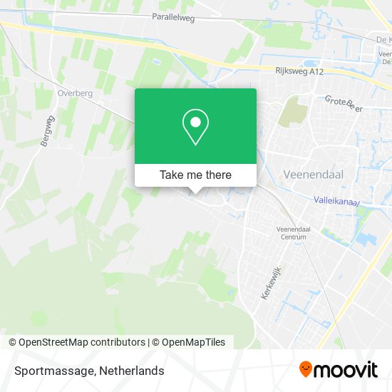 Sportmassage map