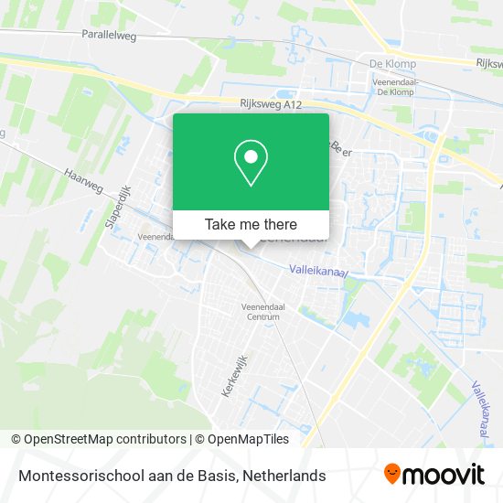 Montessorischool aan de Basis Karte