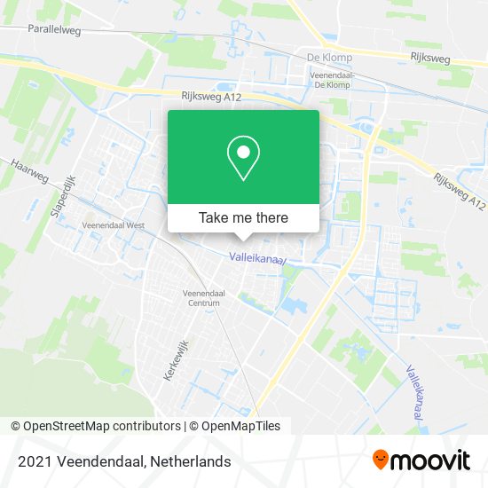 2021 Veendendaal Karte