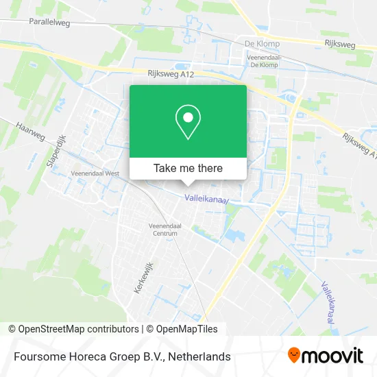 Foursome Horeca Groep B.V. map