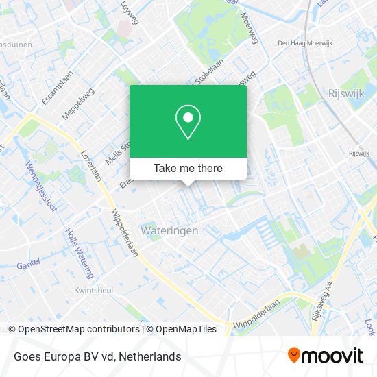 Goes Europa BV vd map