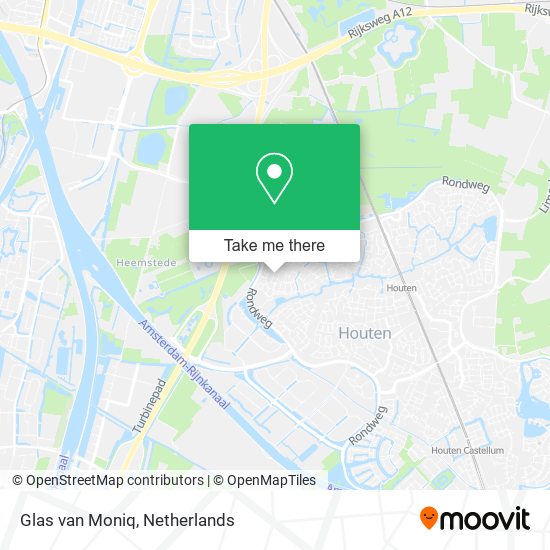 Glas van Moniq map