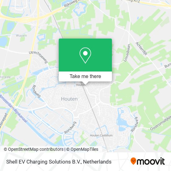 Shell EV Charging Solutions B.V. map