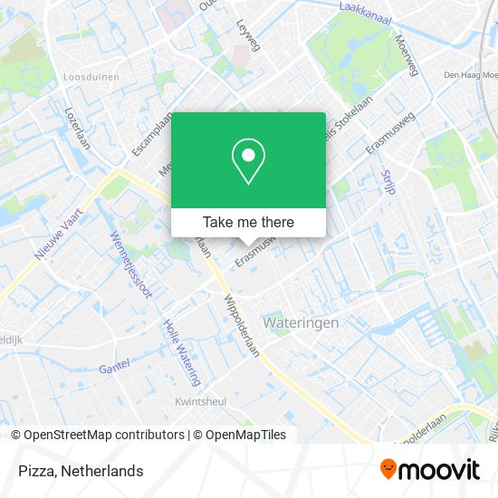 Pizza map