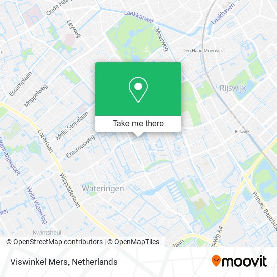 Viswinkel Mers map