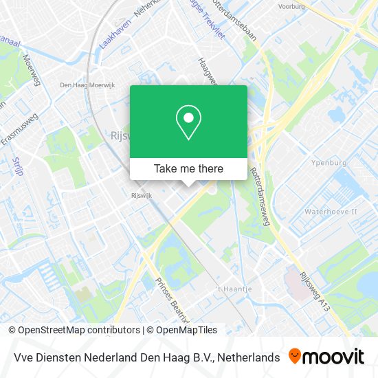 Vve Diensten Nederland Den Haag B.V. Karte