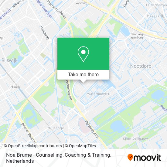 Noa Brume - Counselling, Coaching & Training map