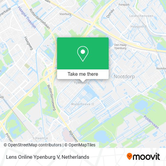 Lens Online Ypenburg V map