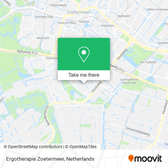 Ergotherapie Zoetermeer map