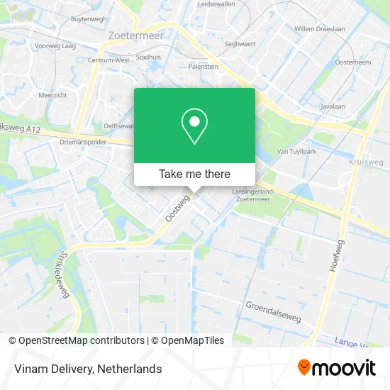 Vinam Delivery map