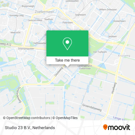 Studio 23 B.V. map
