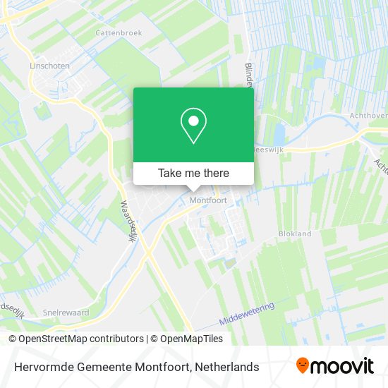 Hervormde Gemeente Montfoort Karte