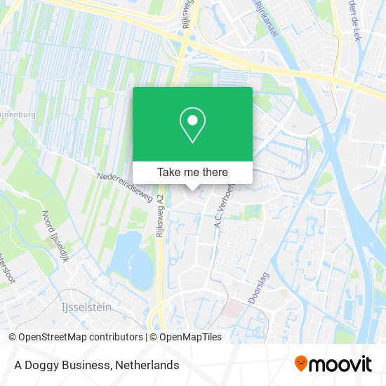 A Doggy Business map