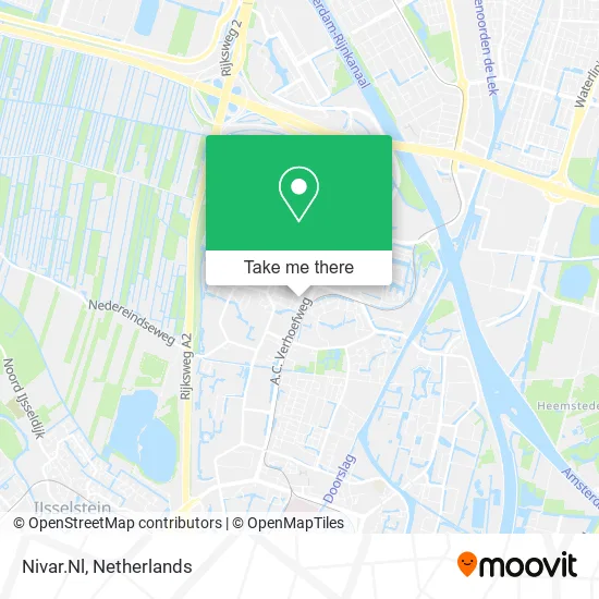 Nivar.Nl map