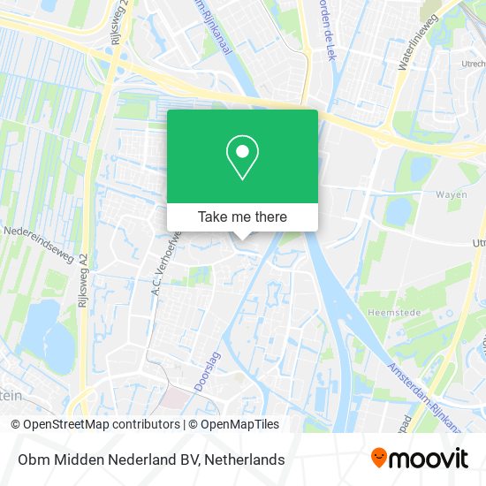 Obm Midden Nederland BV Karte
