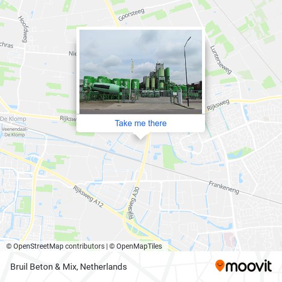 Bruil Beton & Mix map