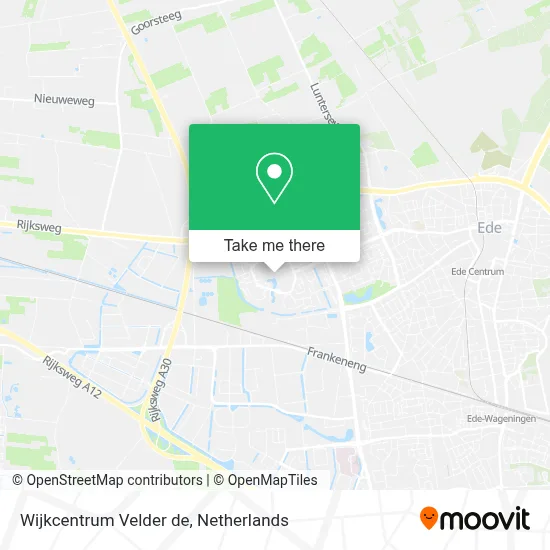 Wijkcentrum Velder de map