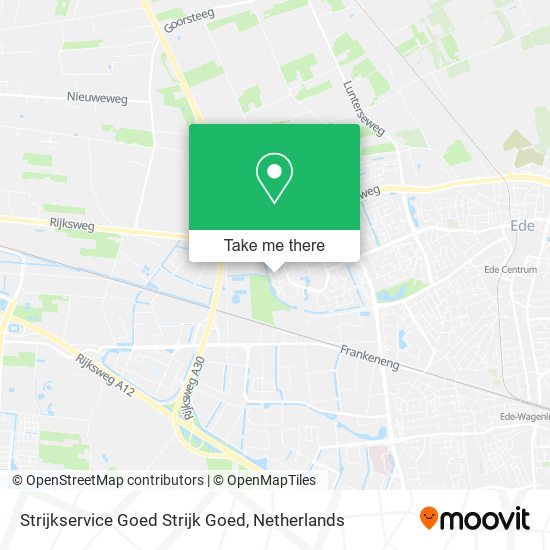 Strijkservice Goed Strijk Goed map