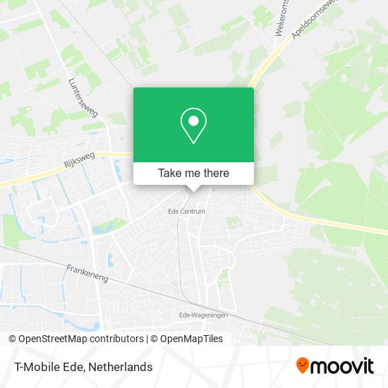 T-Mobile Ede map