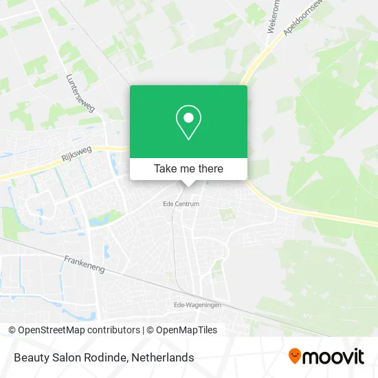 Beauty Salon Rodinde map