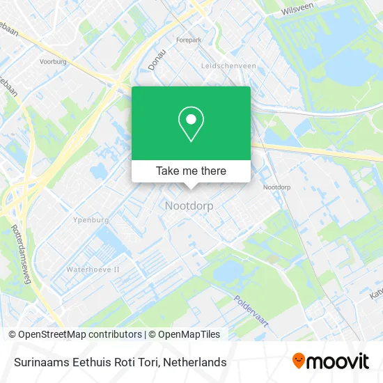 Surinaams Eethuis Roti Tori map