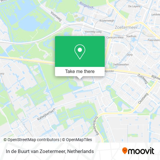 In de Buurt van Zoetermeer map