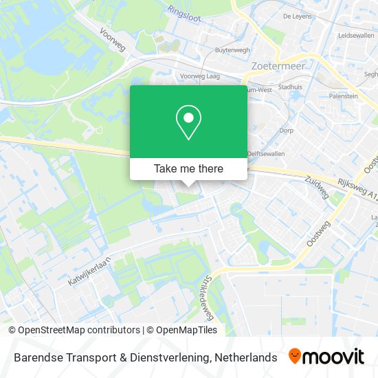 Barendse Transport & Dienstverlening map