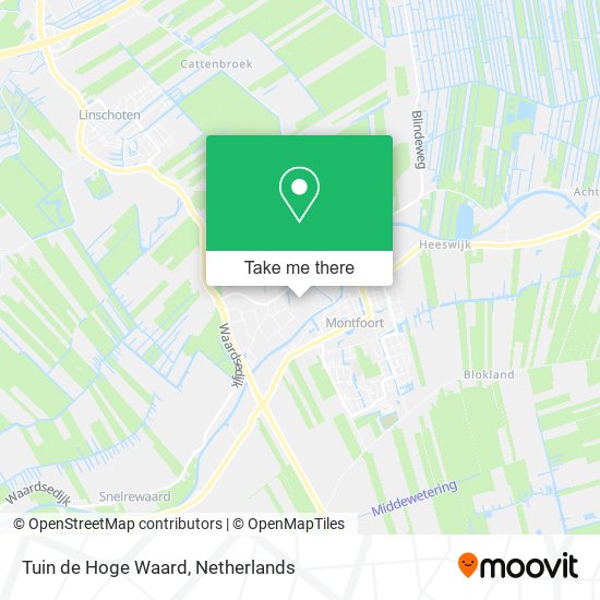 Tuin de Hoge Waard map