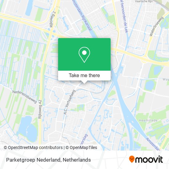 Parketgroep Nederland Karte