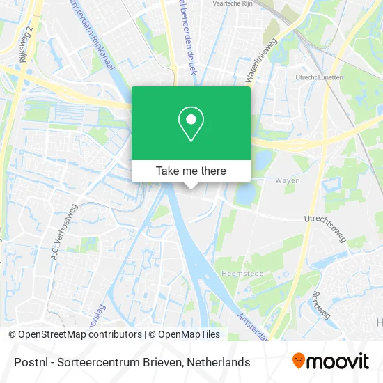 Postnl - Sorteercentrum Brieven map