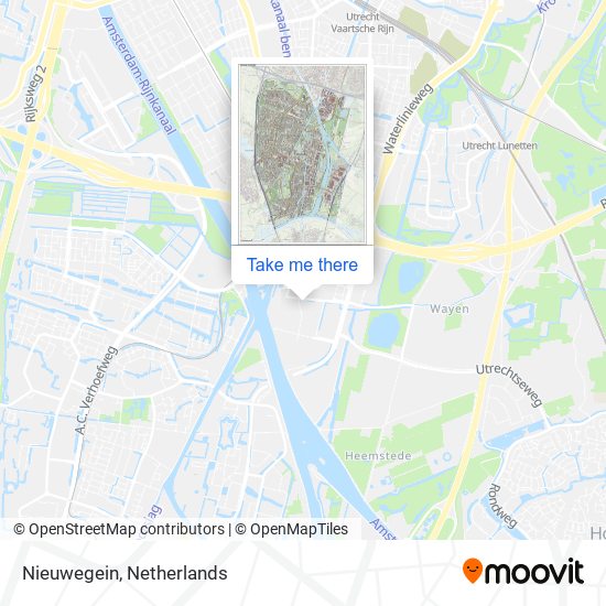 Nieuwegein map