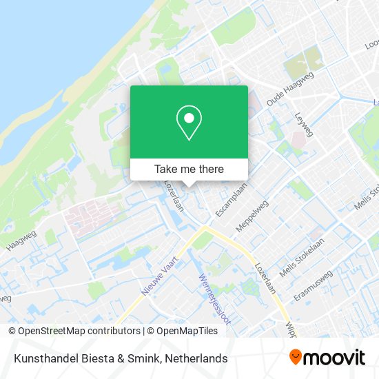 Kunsthandel Biesta & Smink map