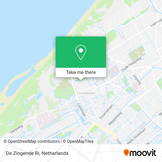 De Zingende Ri map