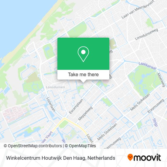 Winkelcentrum Houtwijk Den Haag map