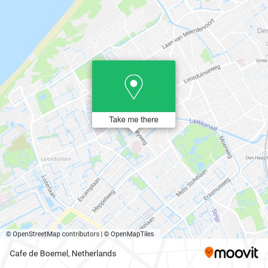 Cafe de Boemel map