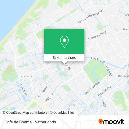 Cafe de Boemel Karte