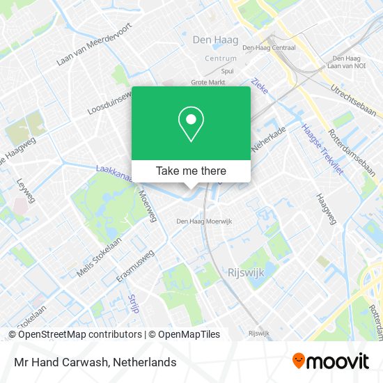 Mr Hand Carwash map