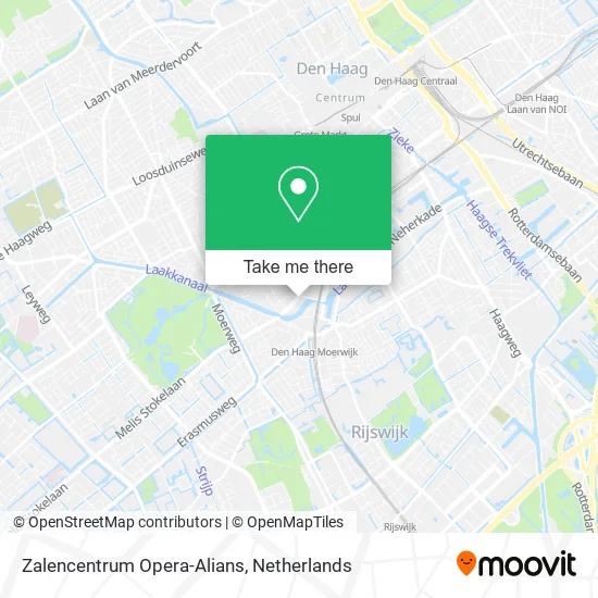 Zalencentrum Opera-Alians map
