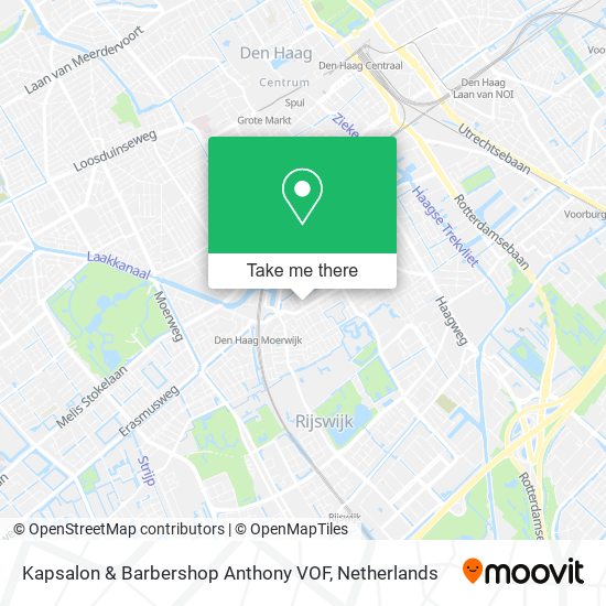 Kapsalon & Barbershop Anthony VOF map