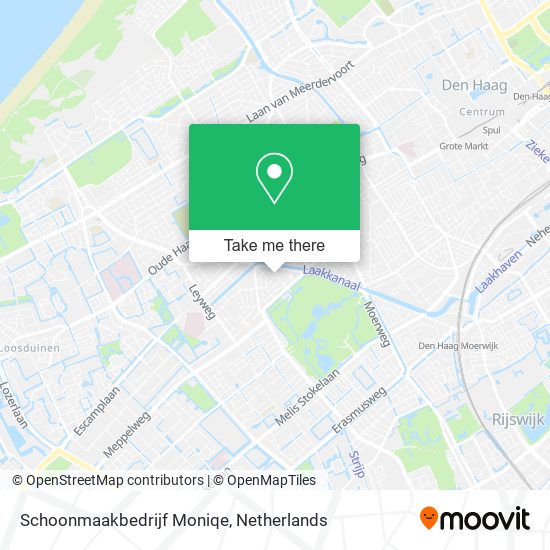 Schoonmaakbedrijf Moniqe Karte