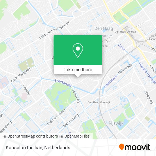 Kapsalon Incihan map