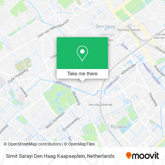 Simit Sarayi Den Haag Kaapseplein Karte