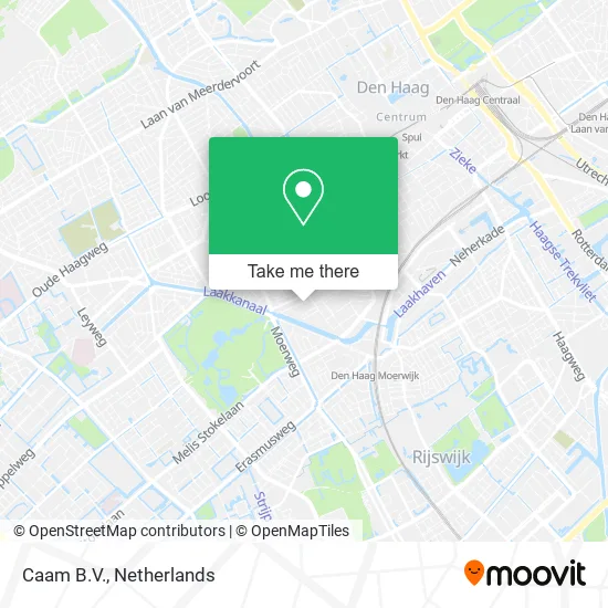 Caam B.V. map
