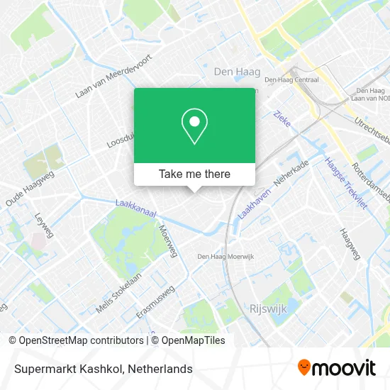 Supermarkt Kashkol map