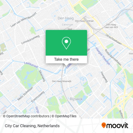 City Car Cleaning map
