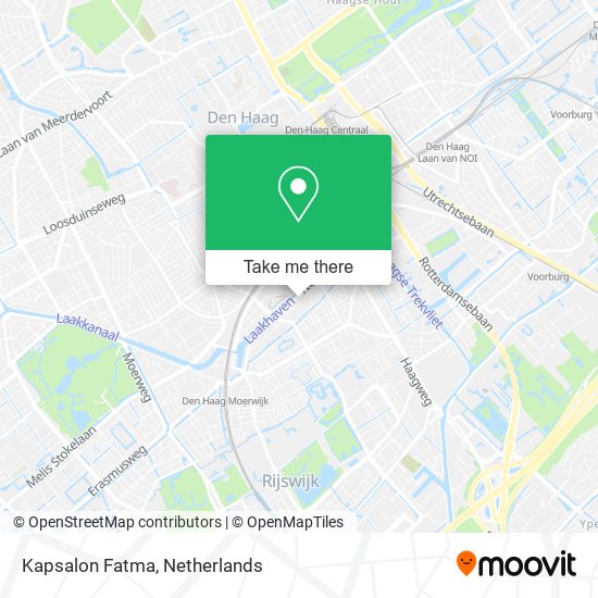 Kapsalon Fatma map