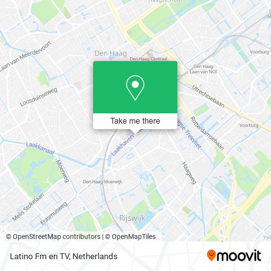 Latino Fm en TV map