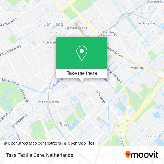 Taza Textile Care map