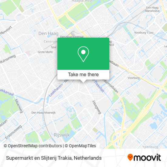 Supermarkt en Slijterij Trakia map