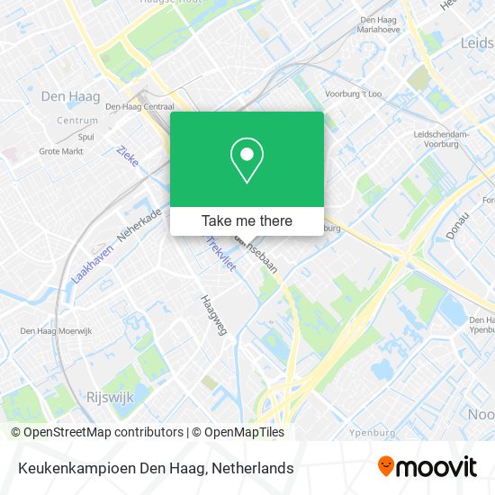 Keukenkampioen Den Haag Karte